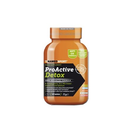 Namedsport Proactive Detox integratore 60 Compresse