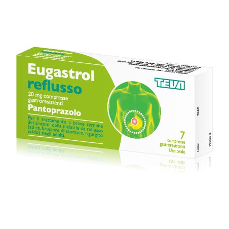 Eugastrol Reflusso* 7 Compresse 20mg