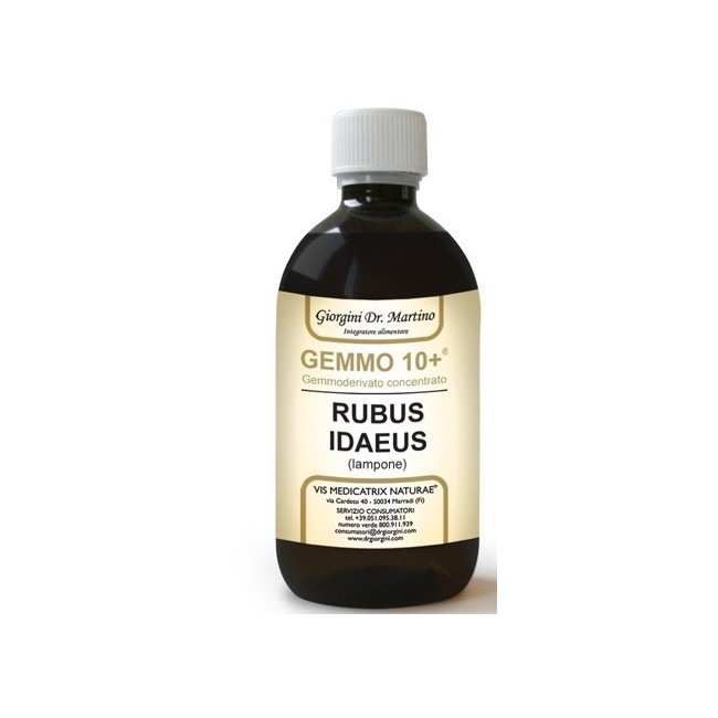 Dr Giorgini Gemmo 10+ Concentrato Liquido Analcolico lampone 500 Ml