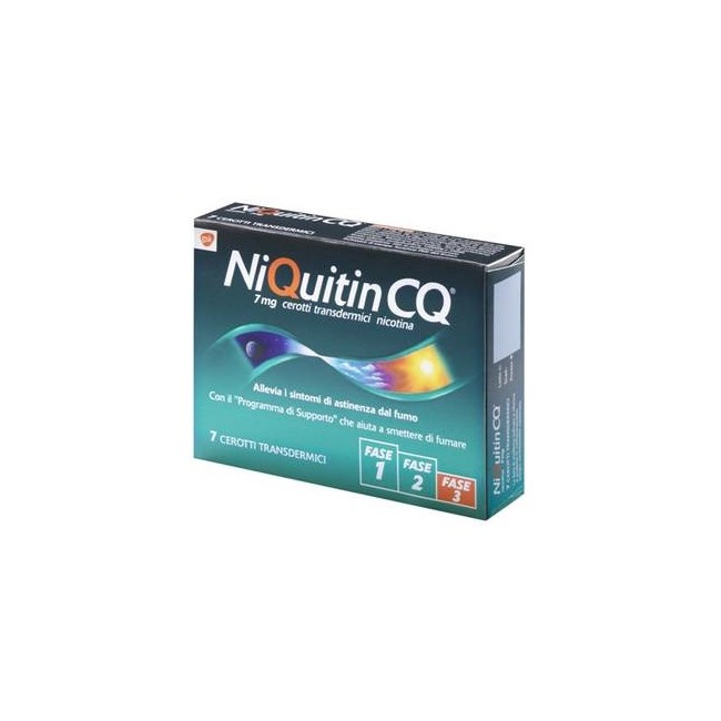 Niquitin*7 Cerotti Transdermici 7mg/24h