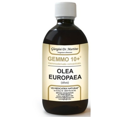 Dr Giorgini Ser-vis Gemmo 10+ Olivo 500 Ml Liquido Analcolico