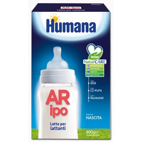 Humana Italia Humana Ar Ipo latte con omega 3 e 6 800 G