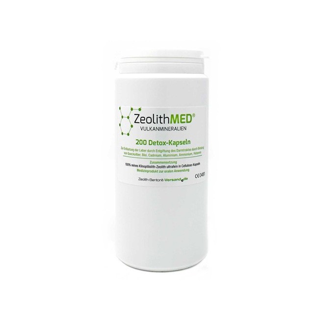 Erbavoglio Zeolithmed Minerali Vulcanici Detox 200 Capsule