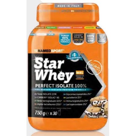 Namedsport Star Whey Cookies & Cream in polvere 750 G