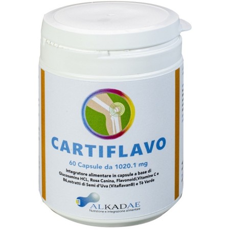 Alkadae Cartiflavo 60 Capsule integratore di glucosamina