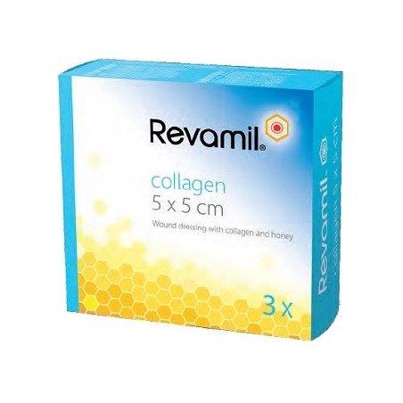 Bfactory Italia Revamil Collagen 3 Placche per ferite croniche