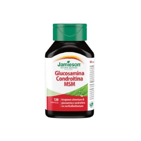 Biovita Jamieson Glucosamina Condroitina Msm 120 Compresse