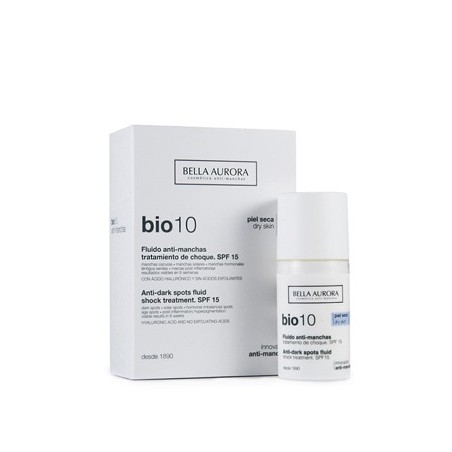 Bella aurora Bio10 Fluido anti-macchie pelli secche 30 ml