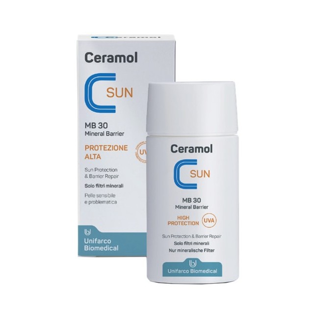 Unifarco Ceramol Sun Mb protezione SPF 30 50 Ml