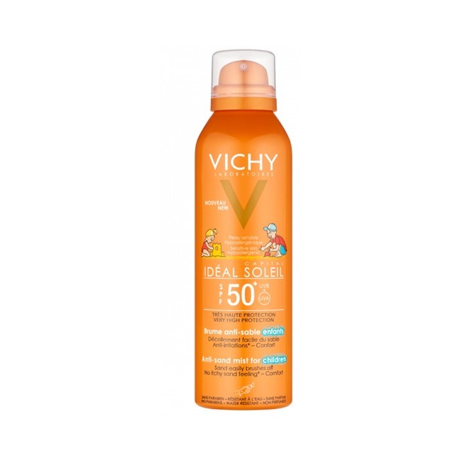 Vichy Ideal Soleil Anti-sand Kids Spf50 protezione solare 200 Ml