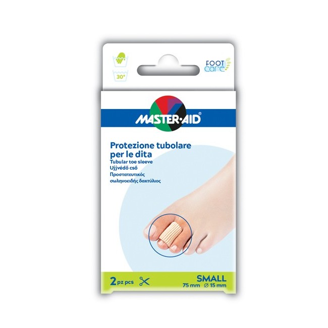 Master-aid Tubo In Gel Elasticizzato S 7,5 Cm 2 Pezzi