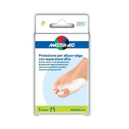 Master-aid Protezione Per Alluce Valgo Con Separatore Dita 1 Pezzo