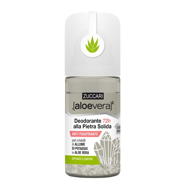 Zuccari Aloevera2 Deodorante Pietra Solida Roll On 50 Ml