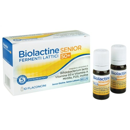 Sella Biolactine Senior 50+ integratore 10 Flaconcini