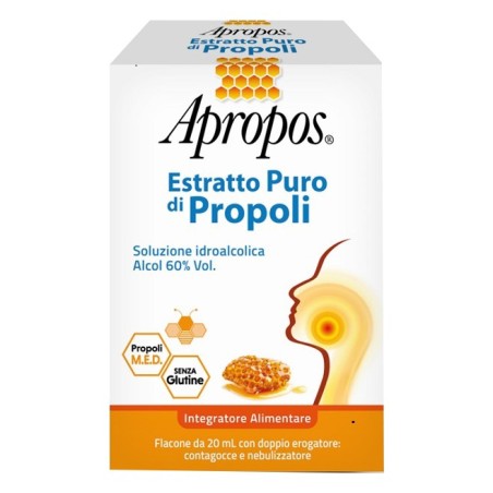 Desa Pharma Apropos Estratto Puro Di Propoli Spray+contagocce 20 Ml