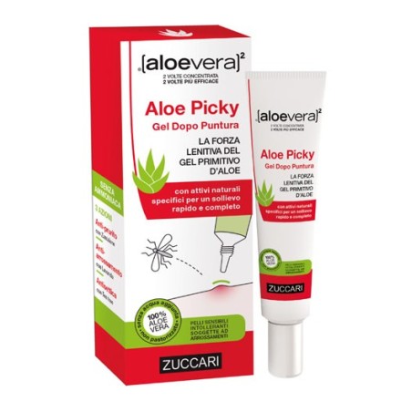 Zuccari Aloevera2 Aloe Picky lenitivo punture zanzare 12 Ml