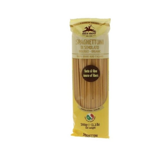 Alce Nero Spaghettoni Semola Senatore Cappelli Bio 500 G