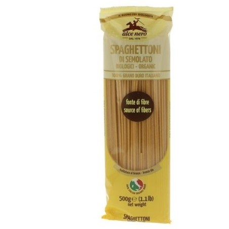 Alce Nero Spaghettoni Semola Senatore Cappelli Bio 500 G