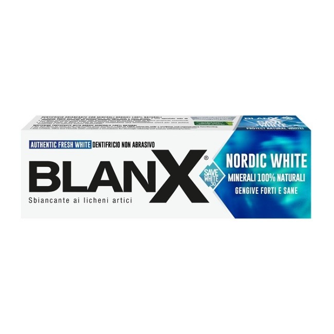 Euritalia Pharma Blanx Nordic White dentifricio 75 Ml