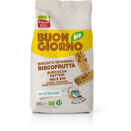 Biotobio Buongiornobio Biscofrutta Integrali Bio 250 G