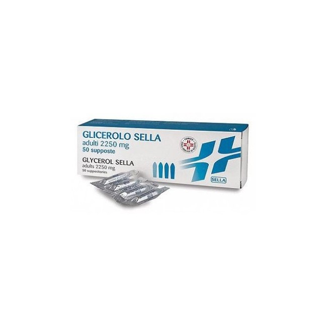 Sella Glicerolo*adulti 50 Supposte 2250mg