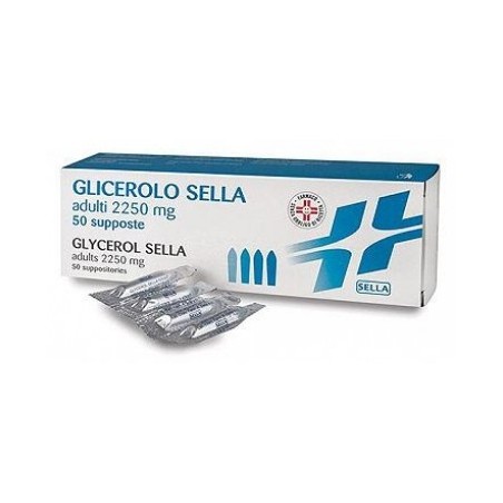 Sella Glicerolo*adulti 50 Supposte 2250mg