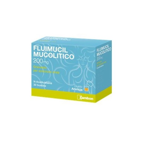 Fluimucil Mucolitico* 30 Buste 200mg