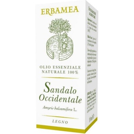 Erbamea Sandalo Occidentale integratore gocce 10 Ml