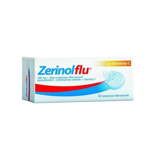 Zerinolflu 12 Compresse Effervescenti