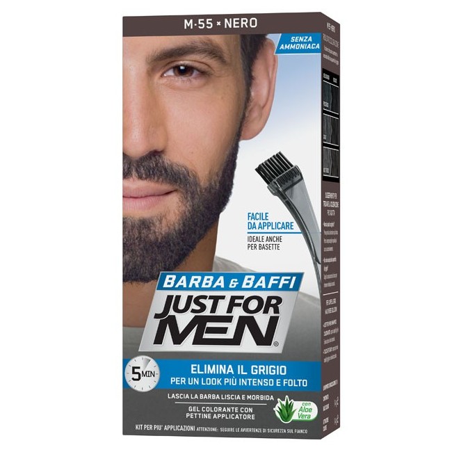 Combe Italia Just For Men Barba & Baffi M55 Nero 51 G