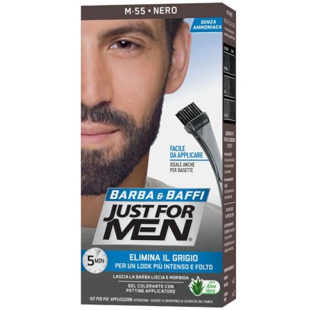 Combe Italia Just For Men Barba & Baffi M55 Nero 51 G