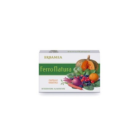 Erbamea Ferronatura integratore 24 Capsule 530 Mg