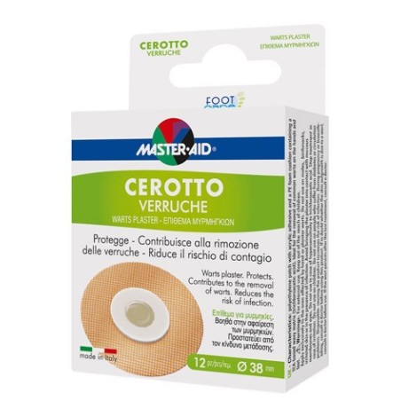 Master-aid Foot Care  Cerotto Verruche 12 Pezzi