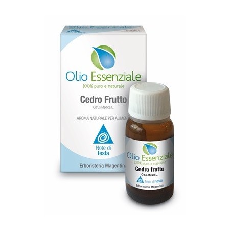 Erboristeria Magentina Cedro Frutti Olio Essenziale Alimentare 10 Ml