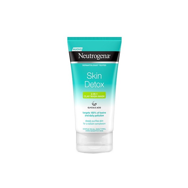 Neutrogena Detox Maschera Purificante Argilla 150 Ml