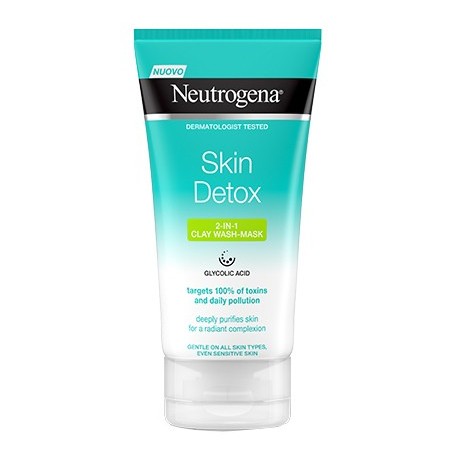 Neutrogena Detox Maschera Purificante Argilla 150 Ml