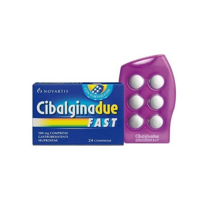 Cibalgina Due Fast*24 Compresse 200 Mg