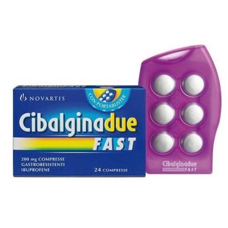 Cibalgina Due Fast*24 Compresse 200 Mg