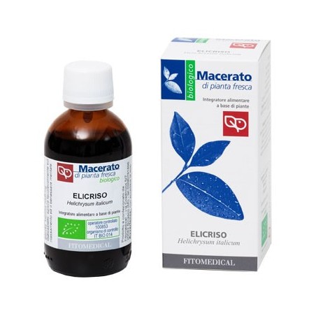 Fitomedical Elicriso Tintura Madre Bio gocce 50 Ml