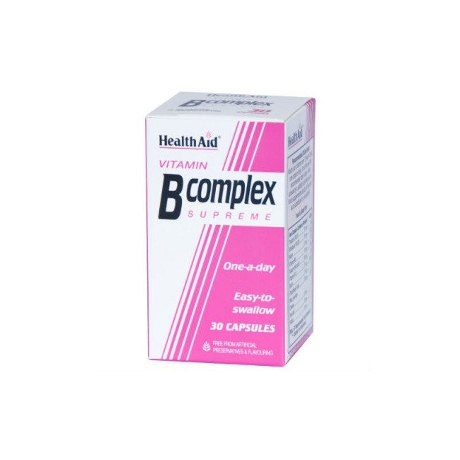 Healthaid Italia Vitamina B Complex Supreme integratore 30 Capsule