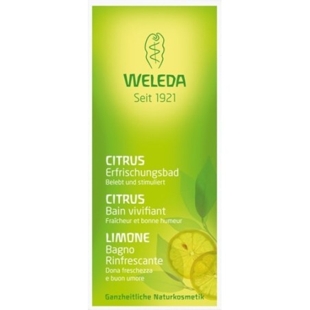 Weleda Italia Bagno Limone rinfrescante 200 Ml