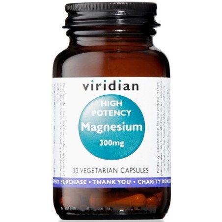 Natur Viridian Magnesium 300mg High Potency 30 Capsule