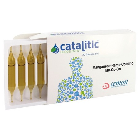 Cemon Catalitic Oligoelementi Manganese Rame Cobalto 20 Ampolle