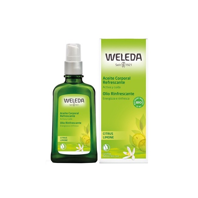 Weleda Italia Olio Rinfrescante Limone 100 Ml