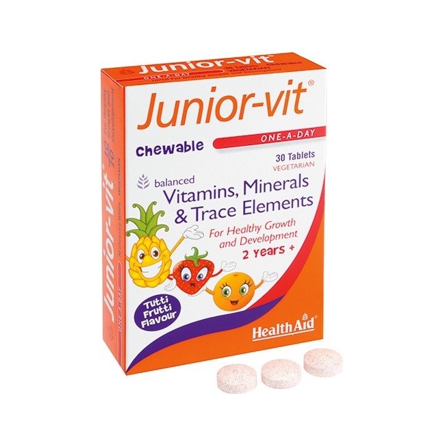 Healthaid Italia Juniorvit Blister 30 Tavolette Masticabili