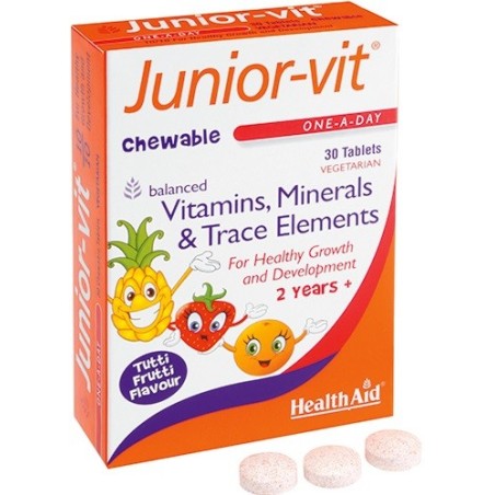 Healthaid Italia Juniorvit Blister 30 Tavolette Masticabili