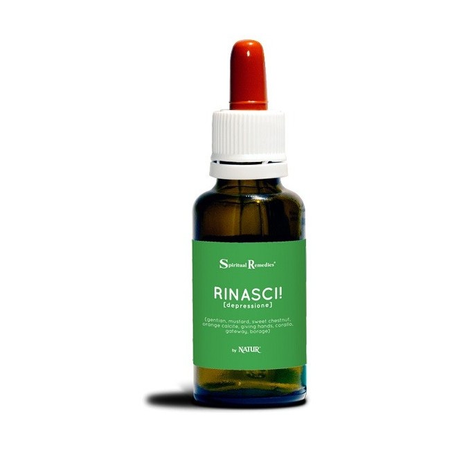 Rinasci Depressione Natur Mix gocce di fiori di bach 30Ml