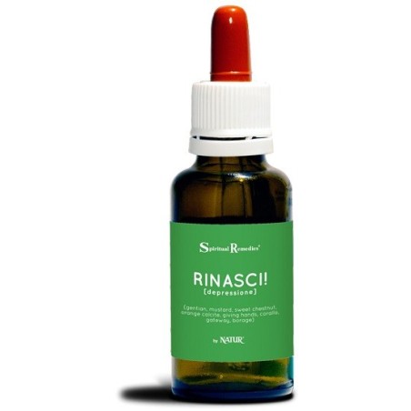 Rinasci Depressione Natur Mix gocce di fiori di bach 30Ml