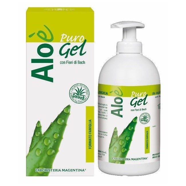 Erboristeria Magentina Aloe Gel Puro Bio 500 Ml