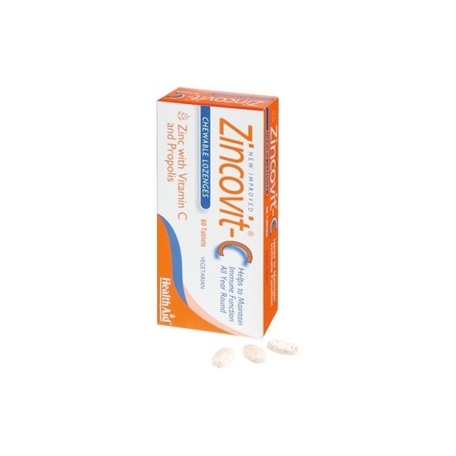 Healthaid Italia Zincovit C Blister Integratore 60 Tavolette